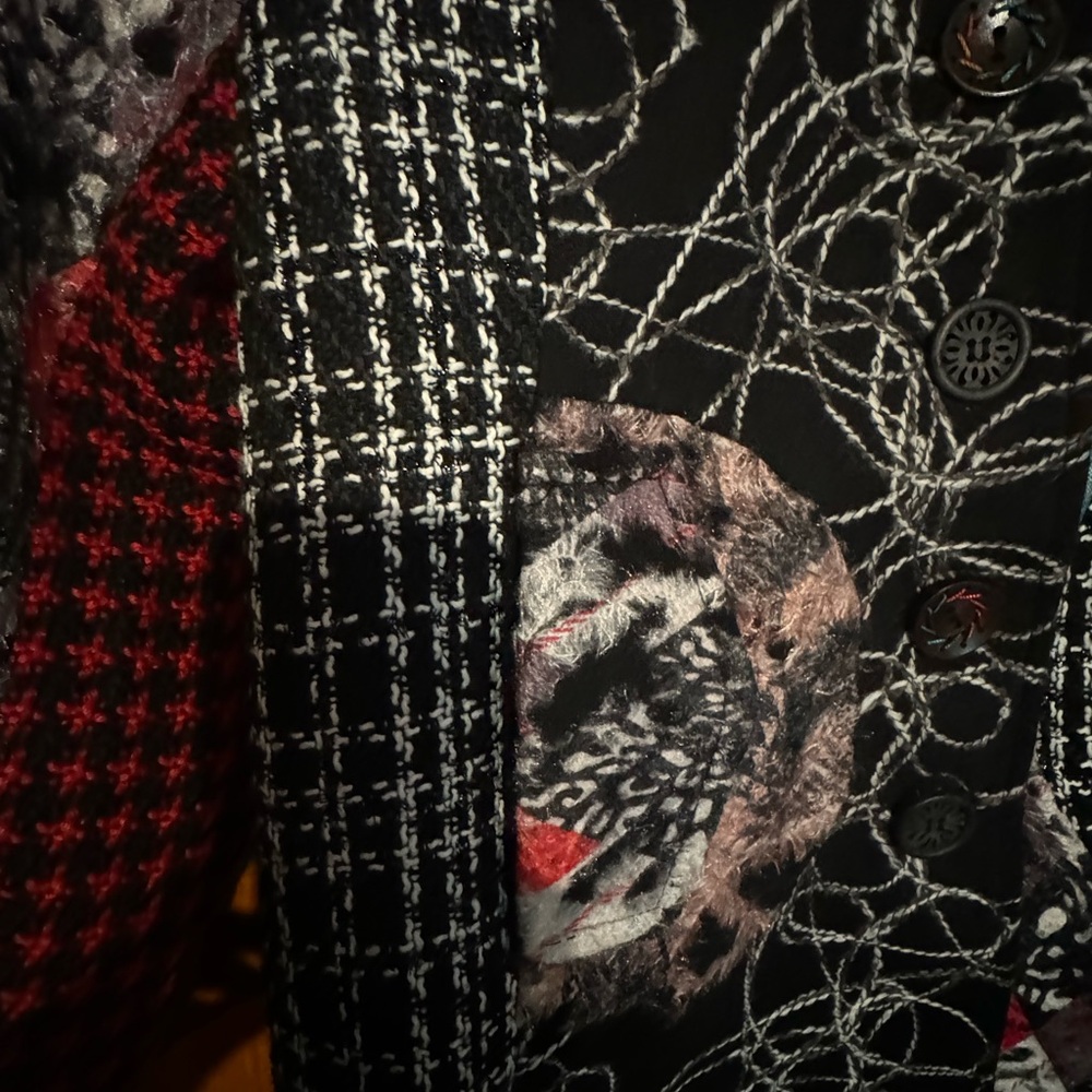 Variations - New With Tags - Unique Patchwork Jacket - Picture 14 of 14